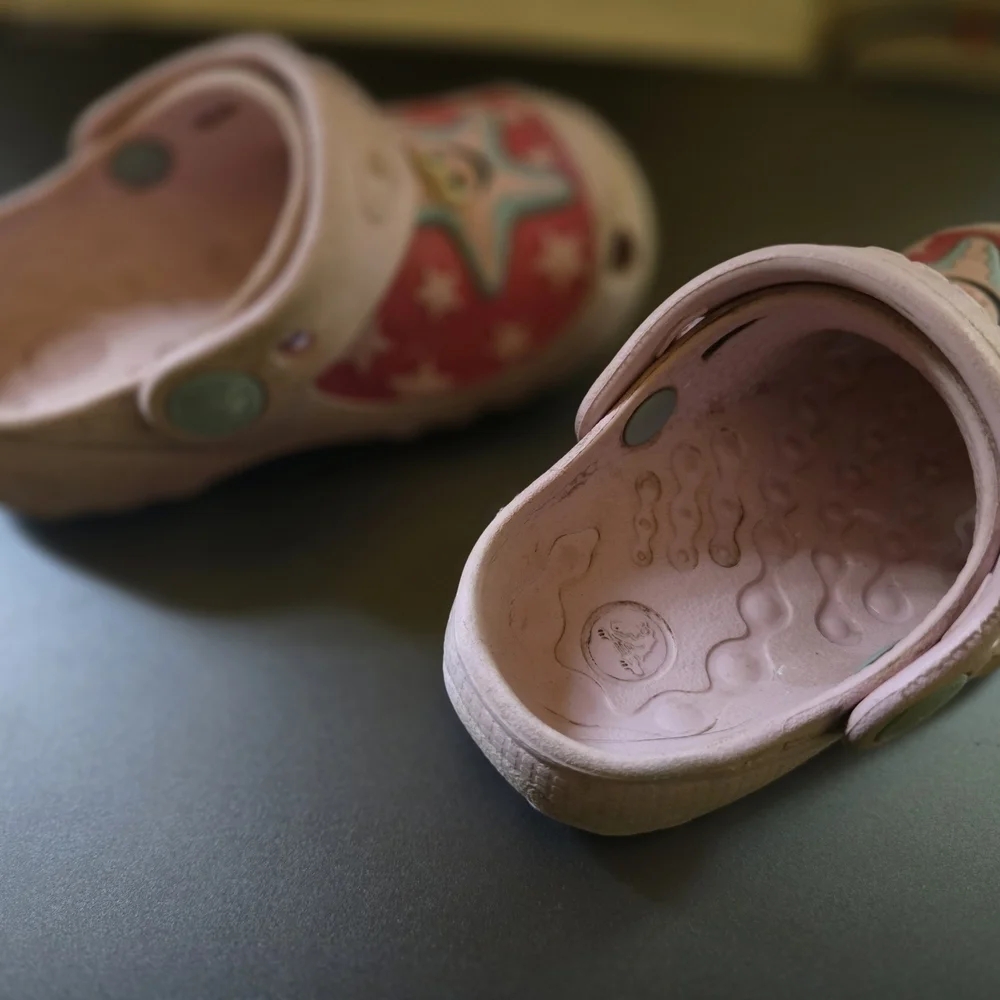 CROCS Kids Pink Starfish Sandals